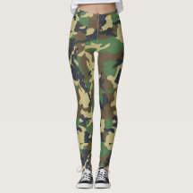 Guêtres mignonnes de camouflage