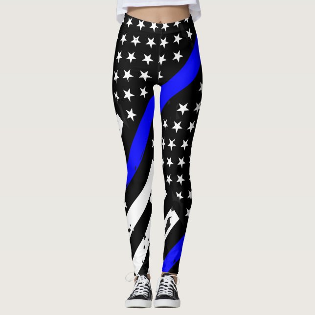 Leggings Guêtres minces de Blue Line (Devant)