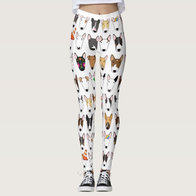 Leggings Guêtres multi de Taureau (Devant)