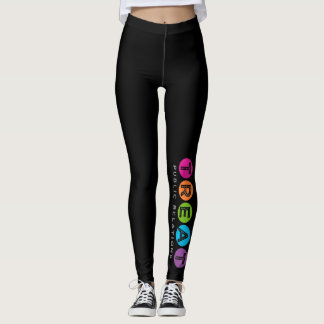 Leggings Guêtres noires de P.R. de festin