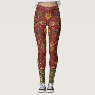 Leggings Guêtres orientales de motif de couverture