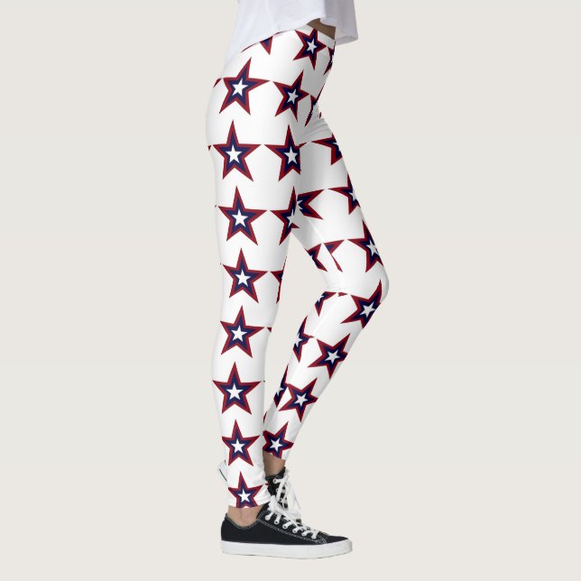 LEGGINGS GUÊTRES PATRIOTIQUES D'ÉTOILE, QUATRIÈME DE (Droite)