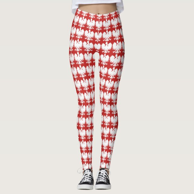Leggings Guêtres polonaises d'Eagle (Devant)