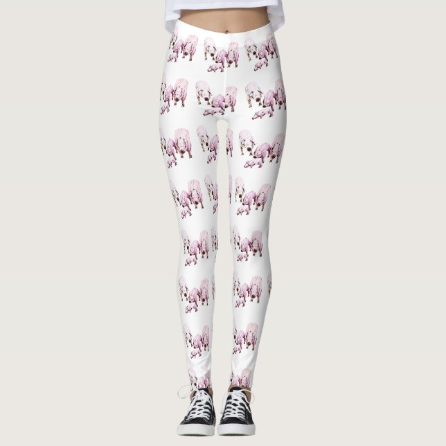 LEGGINGS GUÊTRES PORCINES (Devant)