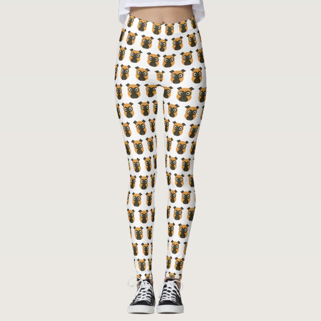 Leggings Guêtres principales de boxeur (Devant)