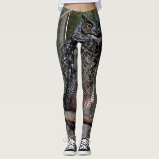Leggings Guêtres renversantes de hibou