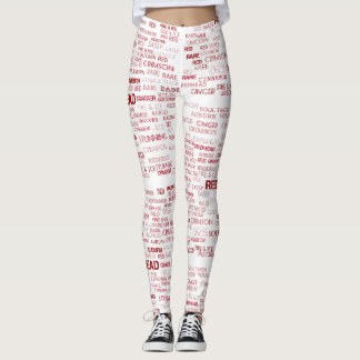 Leggings Guêtres rousses