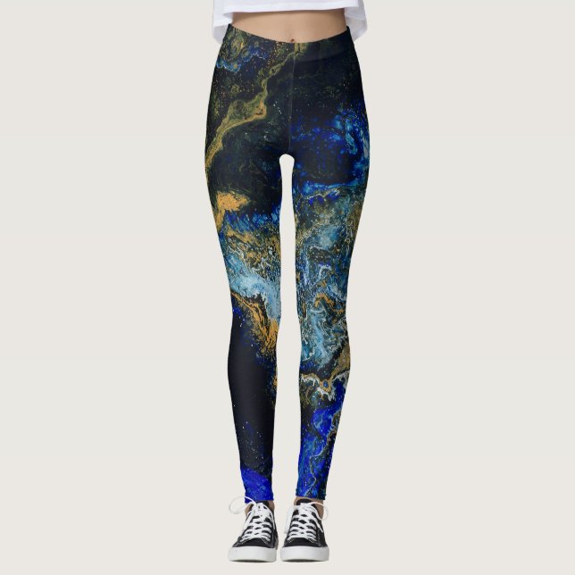 Leggings Guêtres 'Stargazer de yoga (Devant)