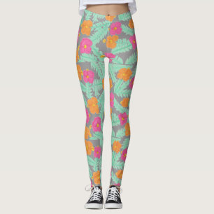 Leggings Guêtres tropicales de jungle