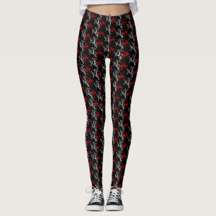 Leggings guêtres Yuto-DA [noir - coloré]
