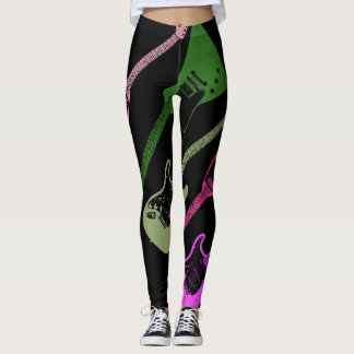 Leggings Guitare rock des années 80