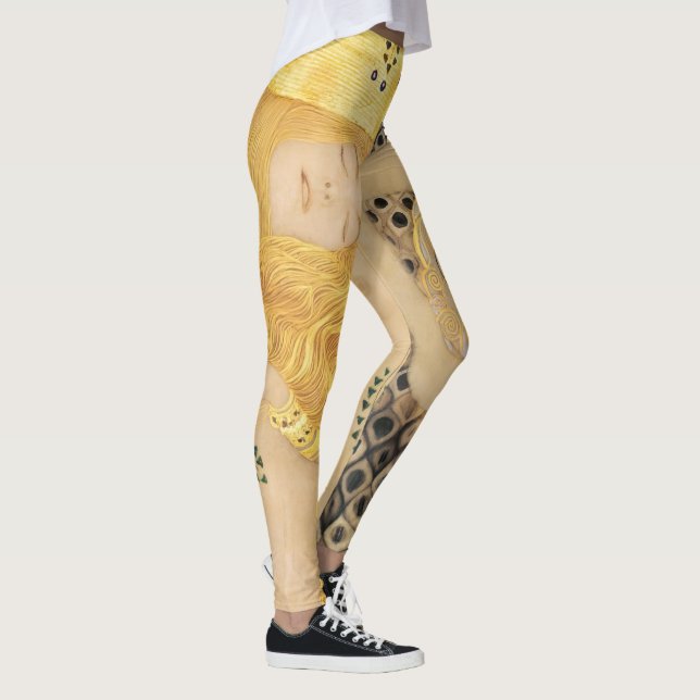 Leggings Gustav Klimt - Serpents d'eau I (Droite)