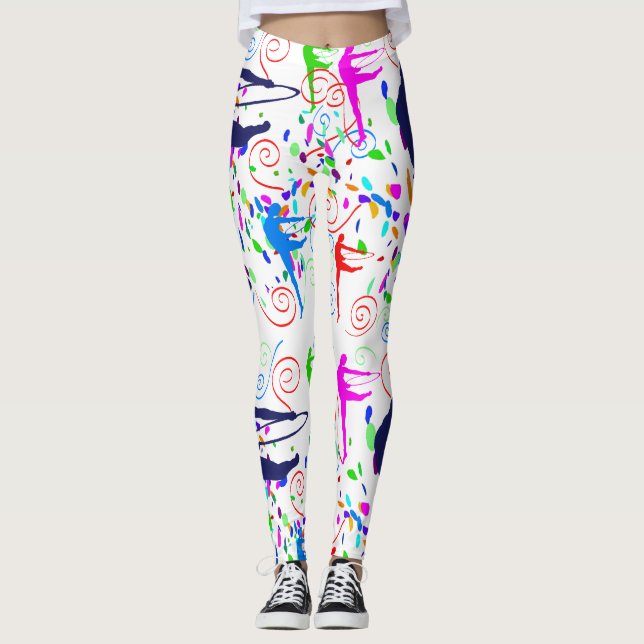 Leggings Gymnastique artistique (Devant)