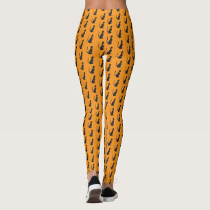 Leggings Halloween Chat Noir