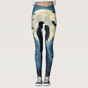 Leggings Halloween Cœurs Hantés n°2
