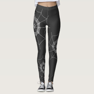 Leggings Halloween Éffrayant Spider Web Scary Whimsical