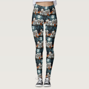 Leggings Halloween maltais Éffrayant