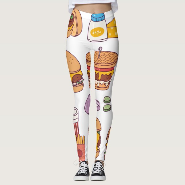 Leggings hamburgers (Devant)
