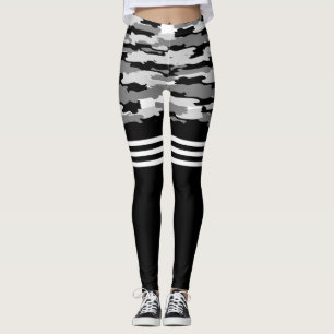 Leggings Hameau noir gris