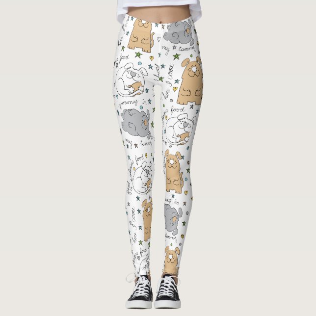 Leggings Happy Doggies (Front)