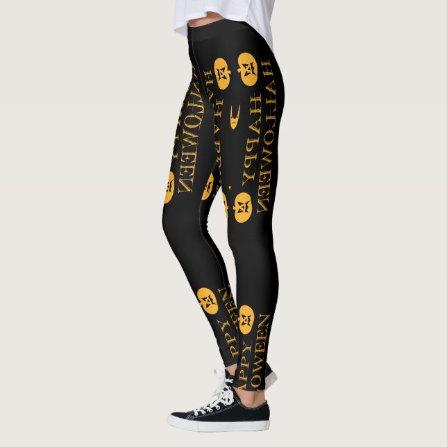 Leggings Happy Halloween (Gauche)