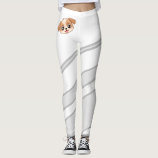 Leggings - Happy Puppy Theme