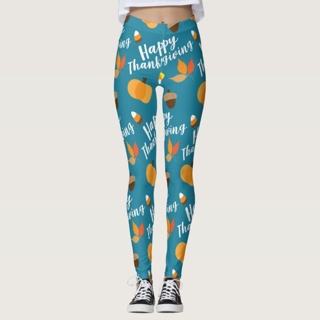 Leggings Happy Thanksgiving (Devant)