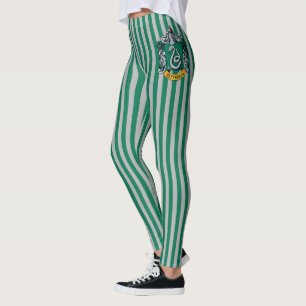 Leggings Harry Potter   Blason de Serpentard avec bannière 