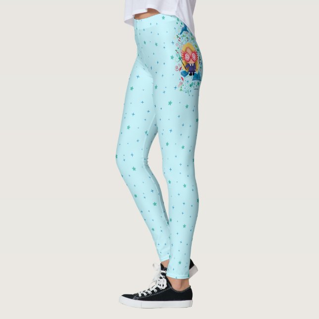 Leggings Harry Potter | Luna Lovegood Graphic (Gauche)
