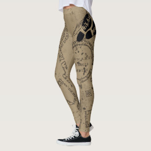 Leggings Harry Potter   MISCHIEF MANAGED™ Mappage Empreinte