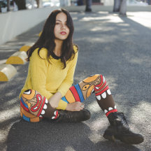 Leggings Hawaiian Tiki Capri