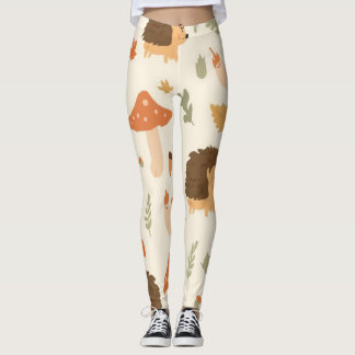 Leggings Hérisson Cottagecore