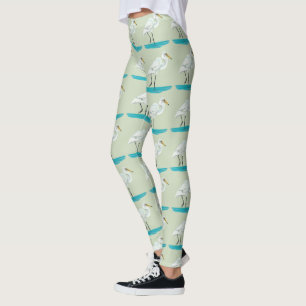 Leggings Héron blanc
