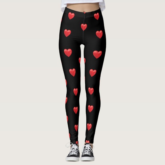 Leggings  Heureuse Sainte-Valentin (Devant)