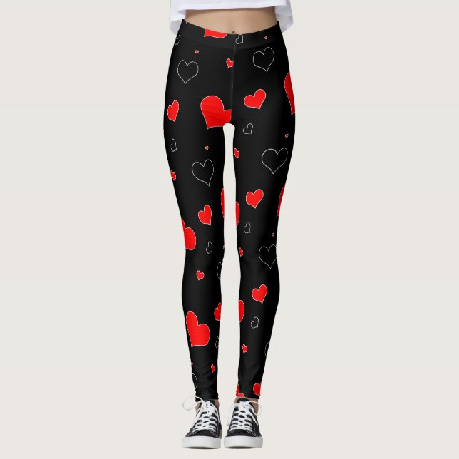 Leggings Heureuse Sainte-Valentin (Devant)