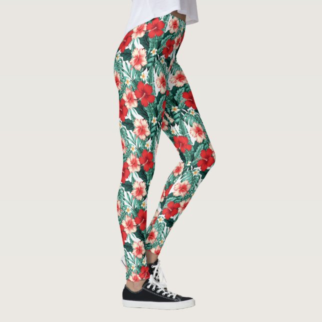 Leggings Hibiscus Flowered  (Droite)