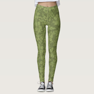 Leggings Hibiscus Pareau en détresse Hawaiian Tropical