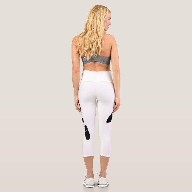  Leggings High Waisted Capris (Back)
