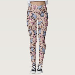 Leggings Hilarié motif 1L Chinois Vietnamien Année du porc