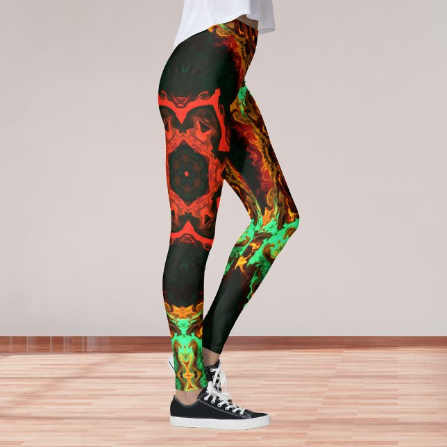 Leggings hippies psychédéliques (Créateur téléchargé)