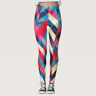 Leggings Hipster zigzag : grunge motif sans soudure.