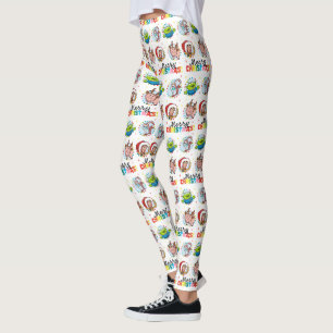 Leggings Histoire du jouet   Joyeux Motif de Noël