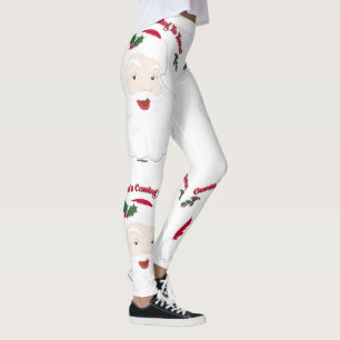 Leggings Ho Ho Ho Vintage Père Noël