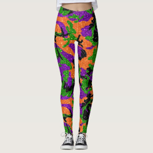 Leggings HOC Monster Parties scintillant Halloween Edition 