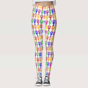 Leggings Homards d'arc-en-ciel