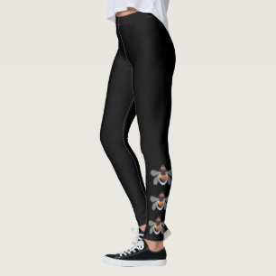 Leggings Honeycomb And Bees