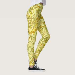 Leggings Honeysuckel Yellow par William Morris