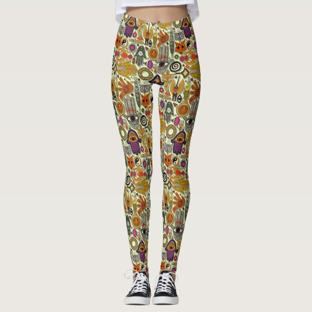 Leggings Honneur des TALISMANS (Devant)