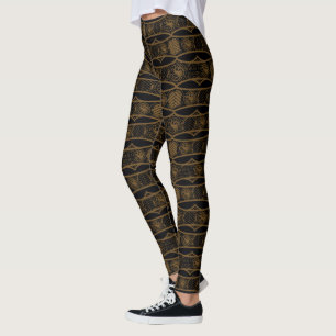 Leggings HOUSE of the Dragon Targaryen Stripe Pattern