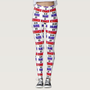 Leggings Hugs Cinq Dollars Bisous Dix Dollars